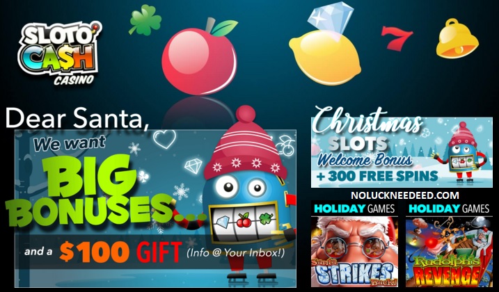Slotocash Casino No Deposit Bonus Coupon Codes December 18