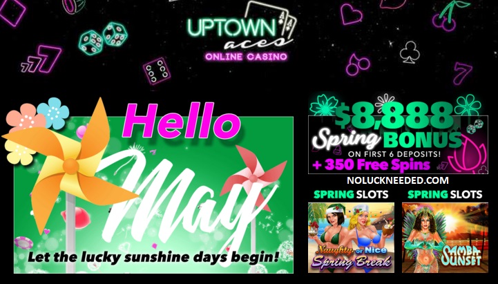 Uptown aces no deposit bonus 100