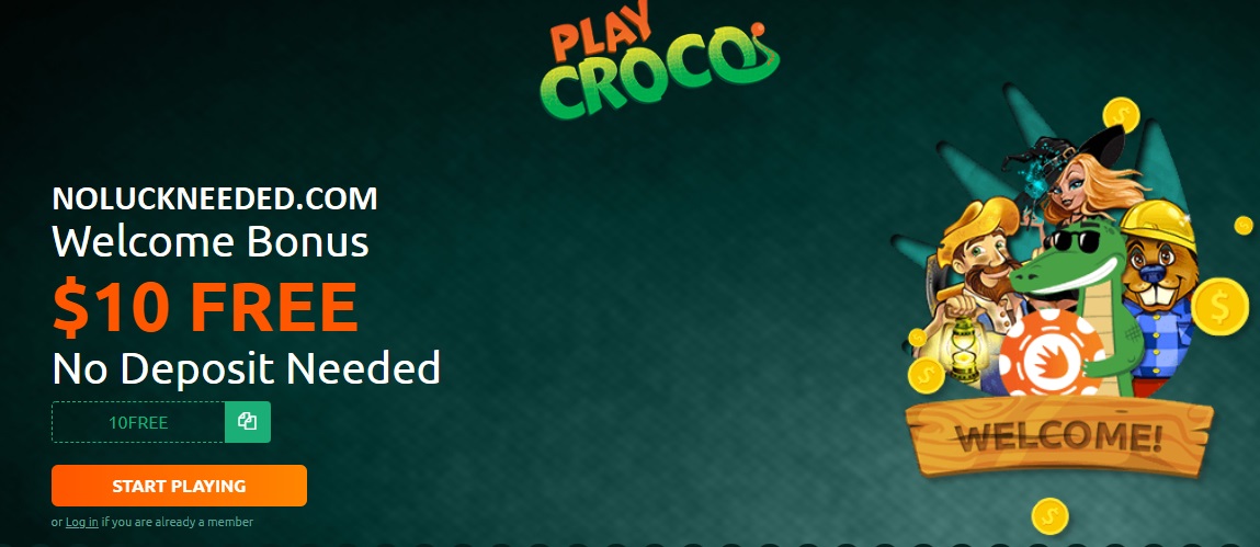 Play Croco Sign Up Bonus