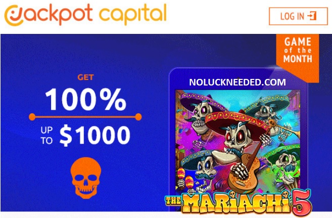 Jackpot Capital No Deposit Bonus Codes June 2020