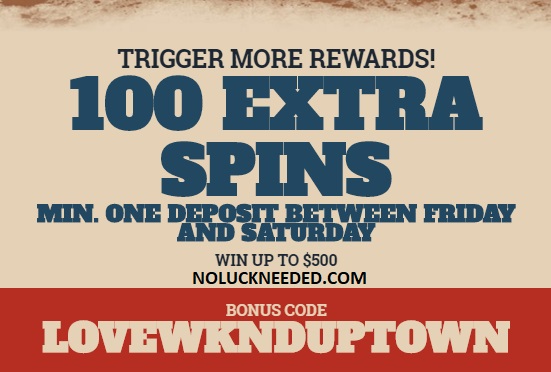 Uptown Aces Casino Bonus Codes 100 Free Spins Reward Fri Sa
