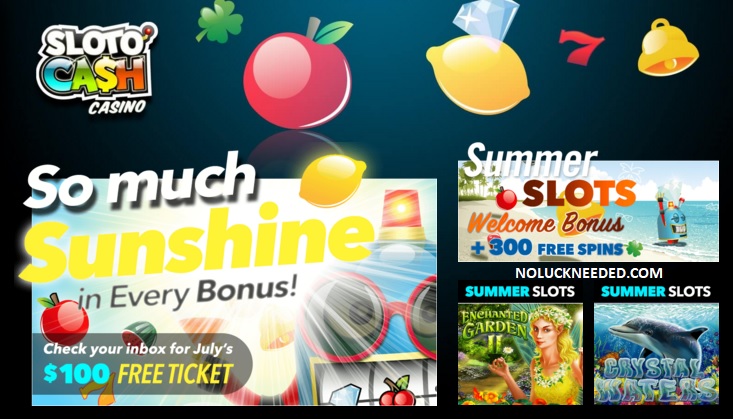 slotocash new player bonus codes