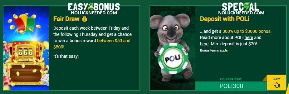 Fair go no deposit bonus codes 2020