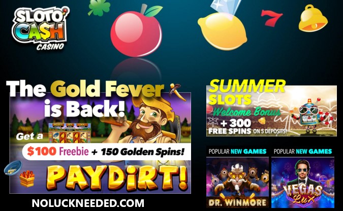 Slotocash Free Spins