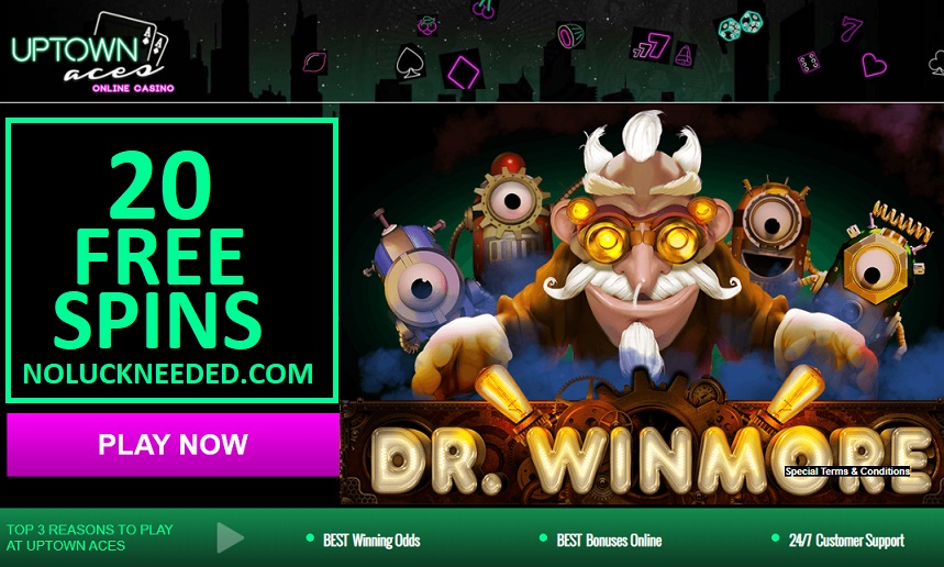 Uptown Aces Free Spins No Deposit